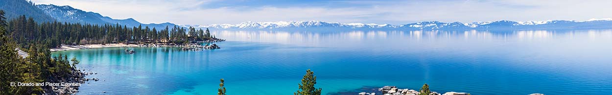 Daytime Image of Lake Tahoe